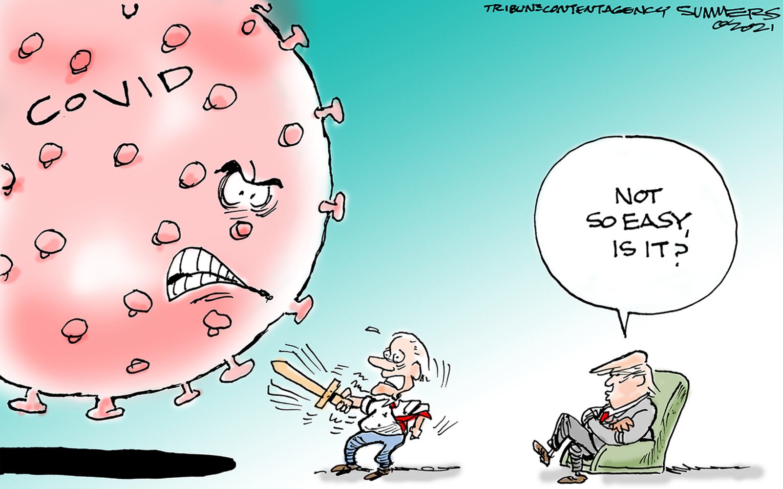 Week in cartoons: Executive orders, unity and more