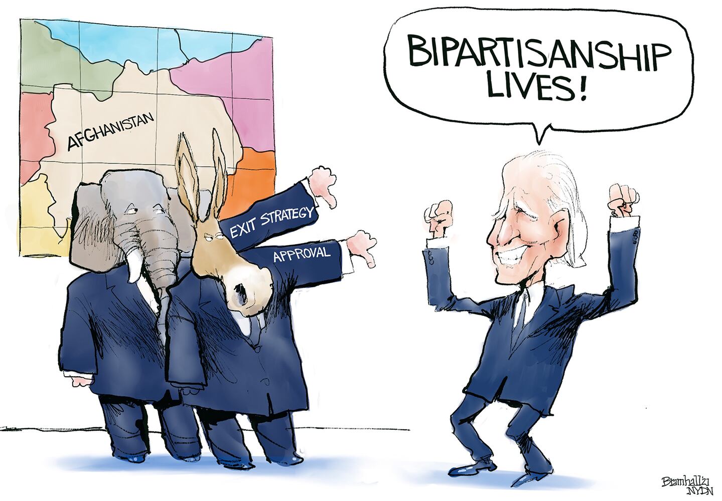 Week in cartoons: Afghanistan, livestock dewormer and more