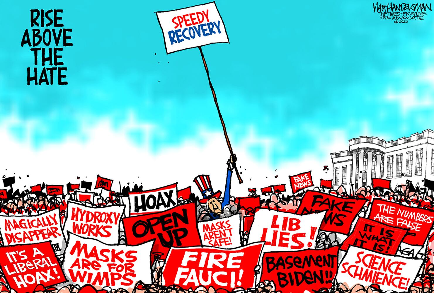 Week in cartoons: Trump's health, the fly and more