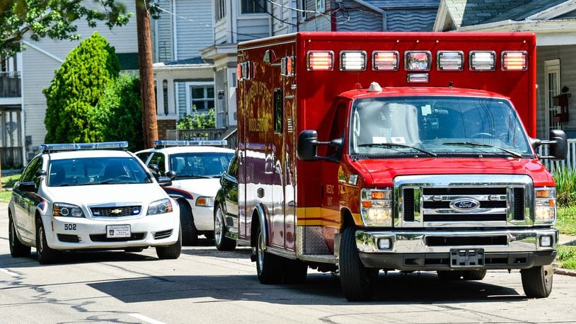 A Middletown medic unit arrives at a location of a possible opioid overdose. The Butler County Coroner’s Office reports fatal overdoses are up for the first quarter of 2020 over the first quarter of 2019. FILE PHOTO