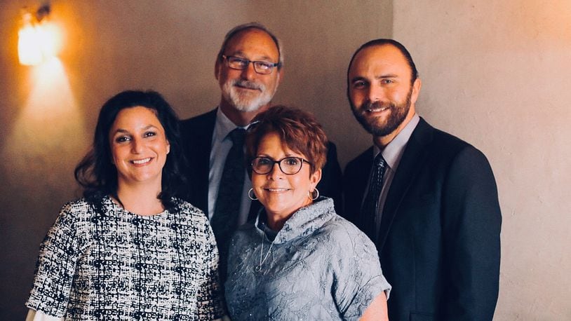 The Cohen family, (from left) Jill, Neil, Honi, and Brian, have established the HIGHER Fund that will support programs and organizations in Butler County that build character to achieve positive behavioral change and personal growth that transform quality of life in the community. PROVIDED