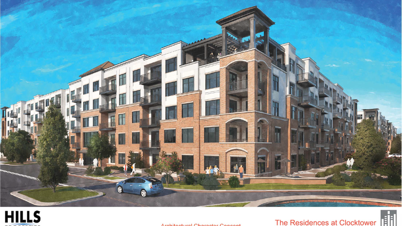 The West Chester Twp. trustees have approved a new luxury apartment development called The Residences at Clocktower that will be built at the Town Center.