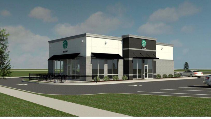 A new Starbucks is being constructed in the 5200 block of Kings Mills Drive in Mason.