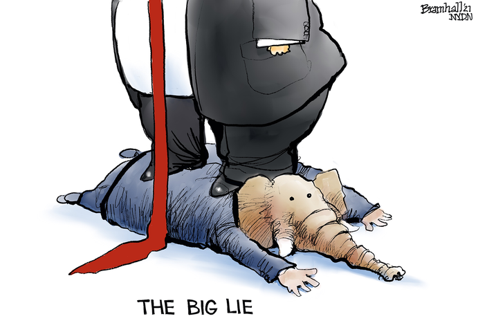 Week in cartoons: Facebook ban, pipeline ransom and more