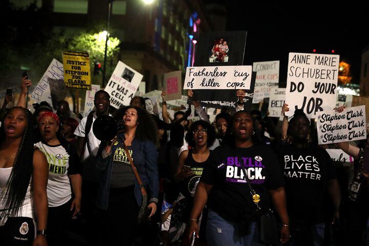 Photos: Stephon Clark police shooting sparks protests in Sacramento