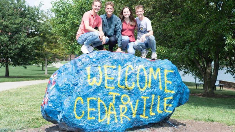 Three of the four Clark quadruplets will attend Cedarville University this fall.