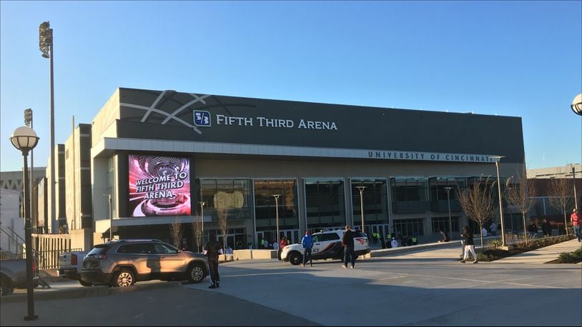 Fifth Third Arena on the campus of the University of Cincinnati (Photo: Marcus Hartman/CMG Ohio)