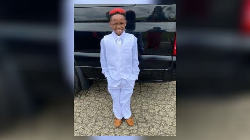 Chance Gilbert, 8, a third-grader in Hamilton, was shot and killed this month in Cincinnati. SUBMITTED PHOTO