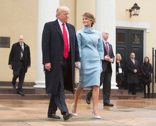 Melania Trump on inauguration weekend