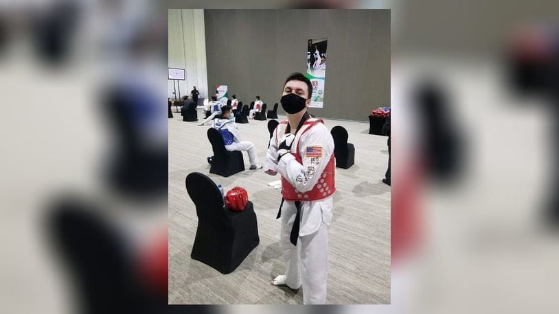 Austin Osner, 15, of Fairfield, recently returned home after winning a bronze medal in Taekwondo at the Pan Am Paralympic Games in Cancun, Mexico. SUBMITTED PHOTO