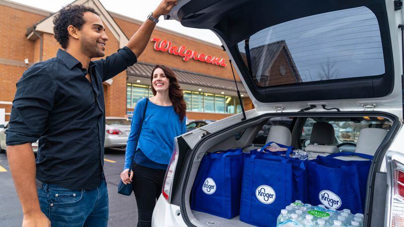 Kroger will expand its grocery selection in the 13 pilot Walgreens stores. CONTRIBUTED