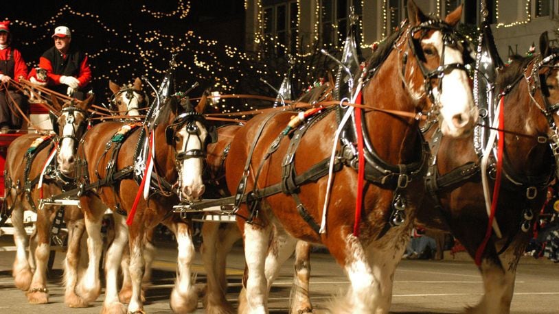 Lebanon hosts the largest horse-drawn carriage festival in the U.S. every year, with two parades located with decorated carriages — the nighttime one will have lights.