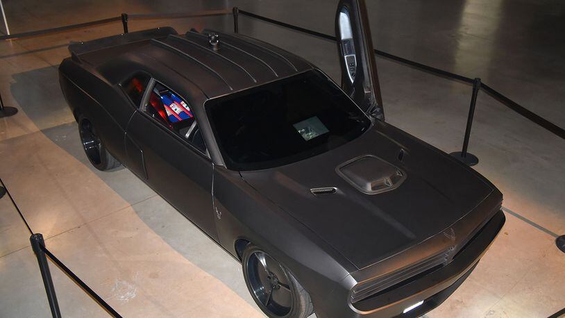 The Air Force’s customized Vapor Special Ops Supercar is on display in the museum’s third building. U.S. Air Force photo
