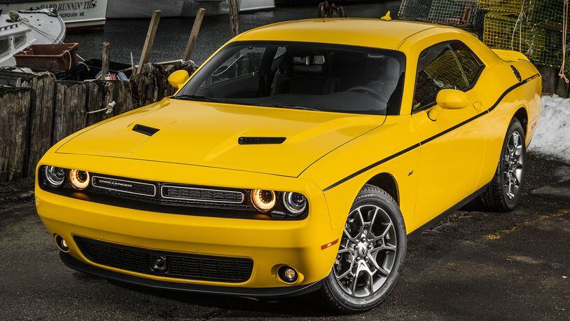 With its iconic muscle car design, 305 horsepower and all-wheel-drive capability, the 2017 Dodge Challenger GT has a starting U.S. manufacturer s suggested retail price of $33,395 (excluding $1,095 destination charge). Photo by Dodge