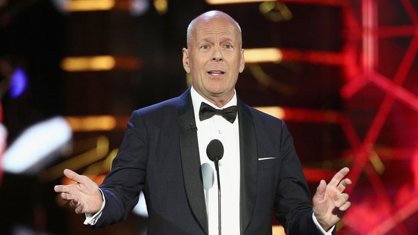 LOS ANGELES, CA - JULY 14:  Bruce Willis speaks onstage during the Comedy Central Roast of Bruce Willis at Hollywood Palladium on July 14, 2018 in Los Angeles, California.  (Photo by Frederick M. Brown/Getty Images)