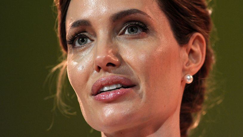 Angelina Jolie, in a new interview, said her high-profile divorce from Brad Pitt last fall was a 'difficult time.'