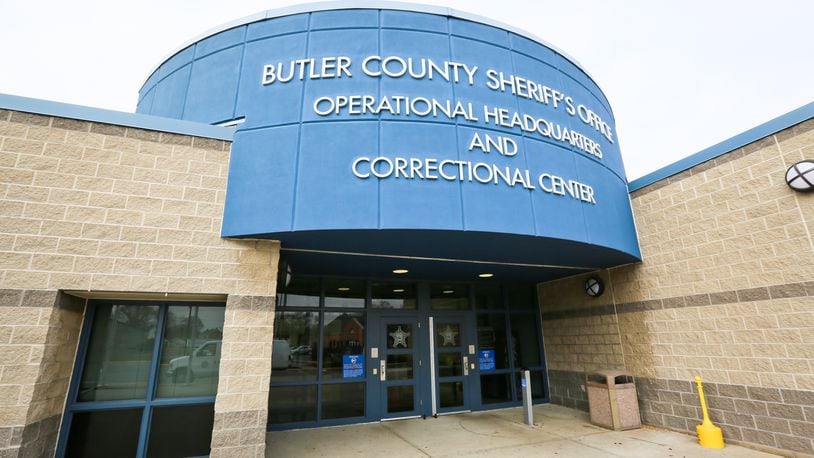 Butler County Jail. GREG LYNCH / STAFF