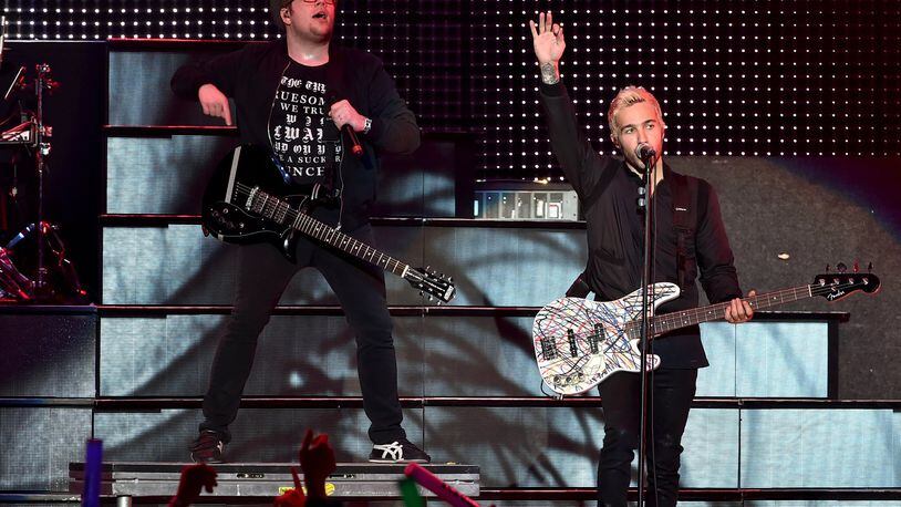 Fall Out Boy will be the Friday night headliners for the 2019 Bunbury Festival at Sawyer Point in Cincinnati. GETTY IMAGES