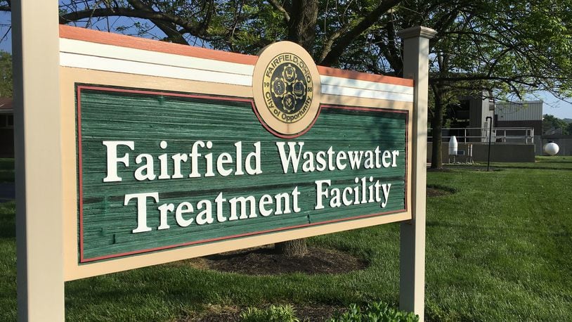 The city of Fairfield will construct a multipurpose building at the Groh Lane wastewater treatment plant to help now with sludge dewatering, and eventually to chemically treat for phosphorus which is not a requirement as of yet. Fairfield Public Works Director Adam Sackenheim anticipates the Ohio EPA could impose phosphorus discharge limits on the city as soon as 2026. MICHAEL D. PITMAN/FILE