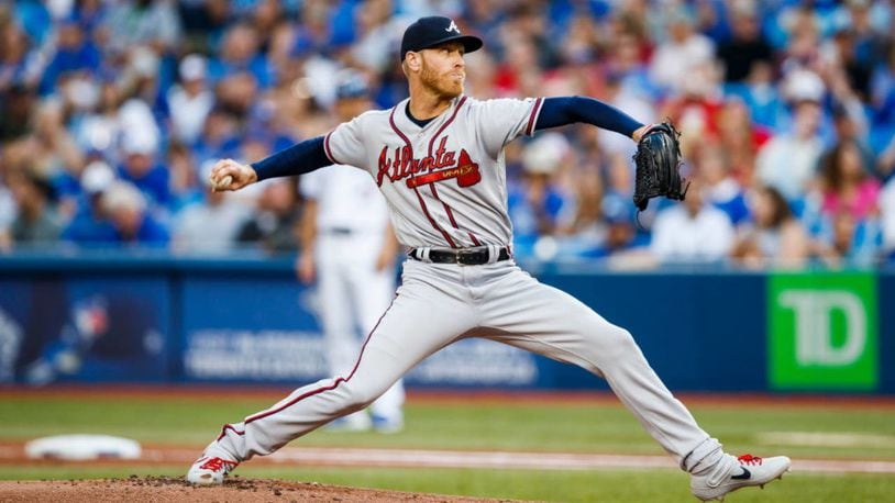 People forced to evacuate to Atlanta because of Hurricane Dorian can watch Braves pitcher Mike Foltynewicz start against Toronto on Tuesday after the major-league team offered free tickets.
