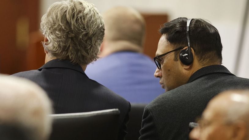 Gurpreet Singh listens to testimony Friday, Oct. 14 in his death penalty trial in Butler County Common Pleas Court. NICK GRAHAM/STAFF