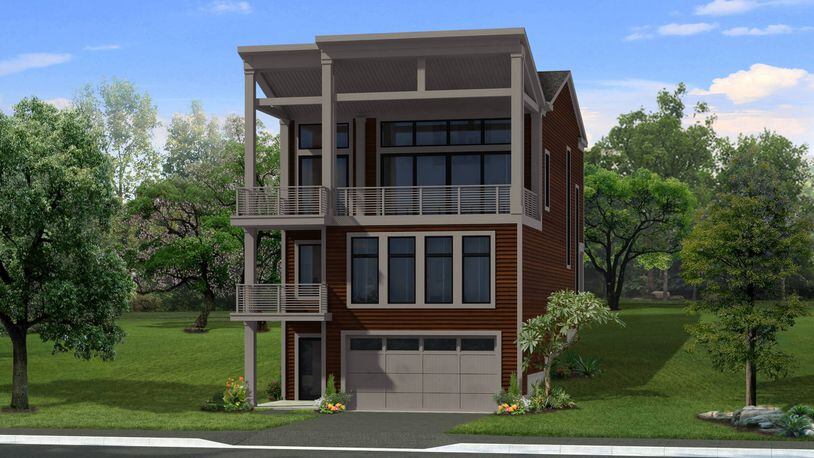 Homearama 2020 will be open to the public Oct. 10 to Oct. 25 at Walworth Junction in Cincinnati’s East End and feature eight homes priced between $1.2 million and $1.6 million. All homes will have rooftop patios with views of the Ohio River. CONTRIBUTED
