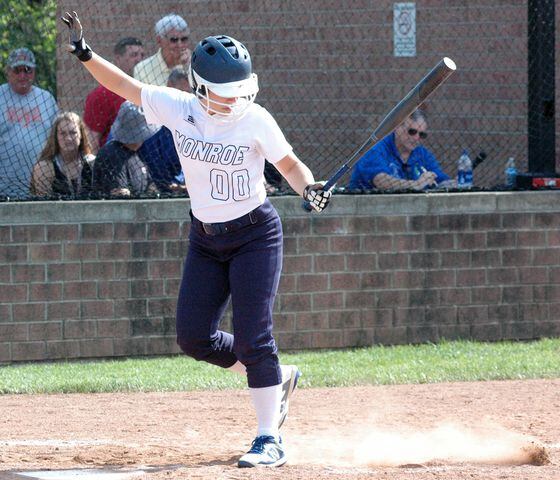 PHOTOS: Monroe Vs. Springfield Shawnee Division II District High School Softball