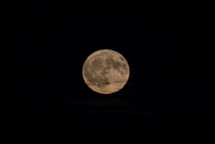 Photos: November full moon, aka the beaver moon, lights up the night sky