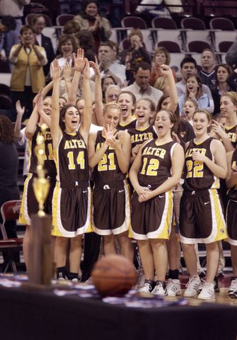 Alter girls basketball: 2008 state championship