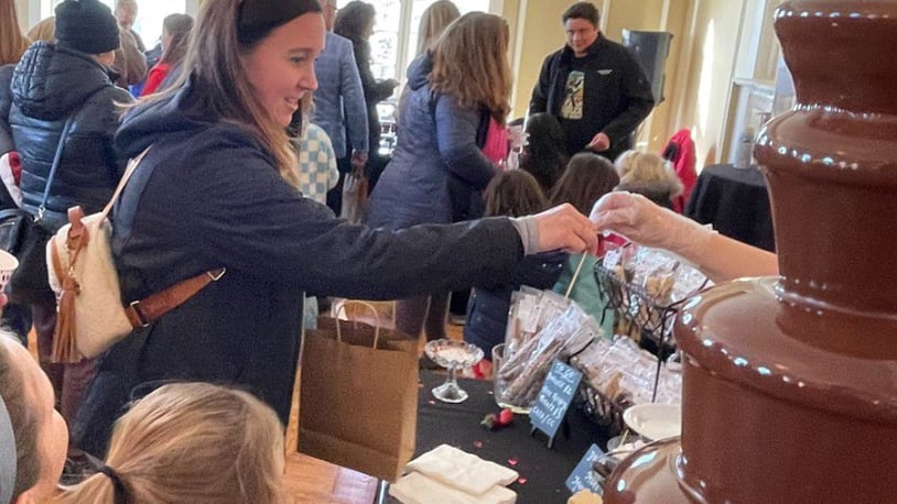 The annual Chocolate Meltdown at the Oxford Community Arts Center is one of many events in the city that draw folks from around the region. This photo was taken at the 2022 Meltdown. FILE